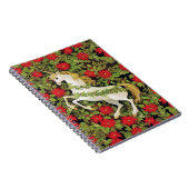 Frohe Weihnachten Unicorn Notizblock (Rechte Seite)