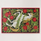 Frohe Weihnachten Unicorn Puzzle (Horizontal)