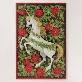Frohe Weihnachten Unicorn Puzzle