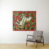 Frohe Weihnachten Unicorn Wandteppich (Beispiel (Horizontal))