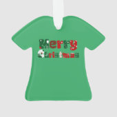 Frohe Weihnachten Unisex & Kinder Kleidung Ornament (Rückseite)