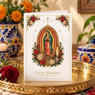 Frohe Weihnachten Unsere Liebe Frau von Guadalupe  Karte
