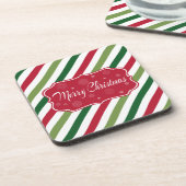 Frohe Weihnachten Untersetzer (Linke Seite)