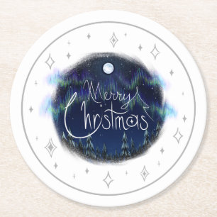 "Frohe Weihnachten" - Untersetzer