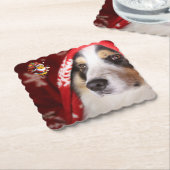 Frohe Weihnachten Untersetzer (angewinkelt)