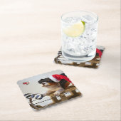 Frohe Weihnachten Untersetzer (Vor Ort)