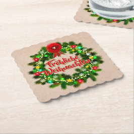 Frohe Weihnachten Untersetzer Weihnachten