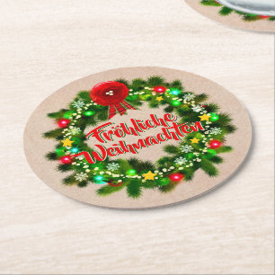 Frohe Weihnachten Untersetzer Weihnachten