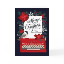 Frohe Weihnachten Urgroßmutter | Schreibmaschine