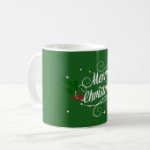 Frohe Weihnachten, Urlaubstöne Kaffeetasse (Vorderseite Links)