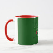 Frohe Weihnachten, Urlaubstöne Tasse (Links)