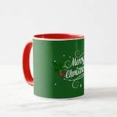 Frohe Weihnachten, Urlaubstöne Tasse (Vorderseite Links)