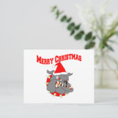 Frohe Weihnachten USMC Devil Dog (Stehend Vorderseite)