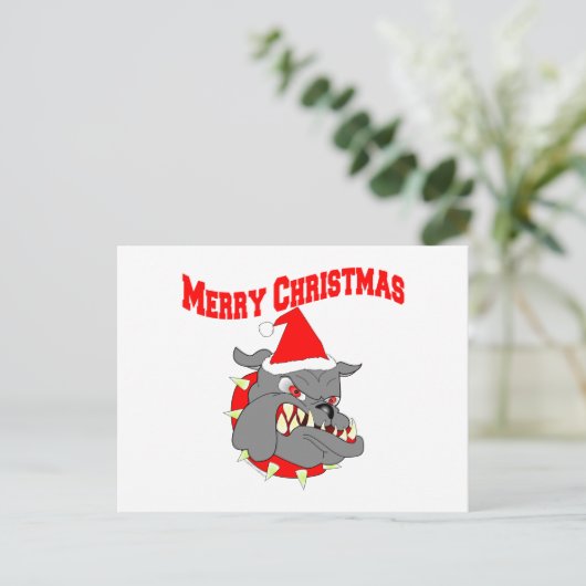 Frohe Weihnachten USMC Devil Dog (Stehend Vorderseite)