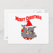 Frohe Weihnachten USMC Devil Dog (Vorne/Hinten)