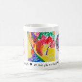 Frohe Weihnachten Vater 3 Foto Custom Kid's Art Kaffeetasse (Mittel)