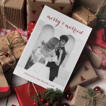 Frohe Weihnachten & Verheiratet - Personalisierte
