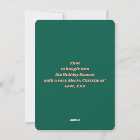 Frohe Weihnachten Vibes Retro (Rückseite)