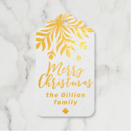 Frohe Weihnachten vielen Dank Geschenkanhänger