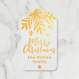 Frohe Weihnachten vielen Dank Geschenkanhänger