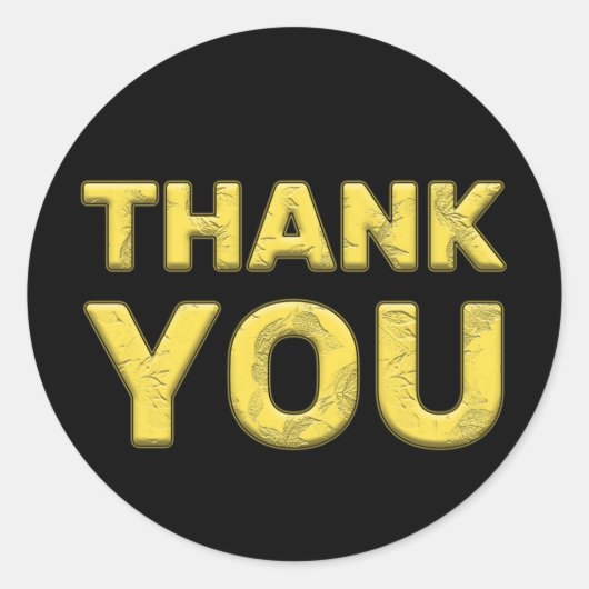 Frohe Weihnachten Vielen Dank, Sticker! Runder Aufkleber (Vorderseite)