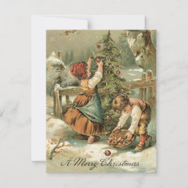 Frohe Weihnachten Vintag