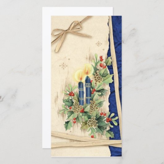 Frohe Weihnachten Vintag (Vorne/Hinten)