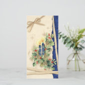 Frohe Weihnachten Vintag (Stehend Vorderseite)