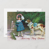 Frohe Weihnachten Vintag (Vorne/Hinten)