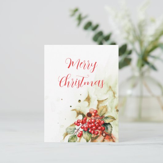 Frohe Weihnachten Vintag (Stehend Vorderseite)