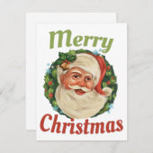 Frohe Weihnachten Vintag Weihnachten Weihnachten R (Vorne/Hinten)