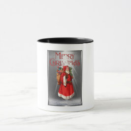 Frohe Weihnachten Vintag Weihnachtsdesign Tasse