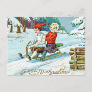 Frohe Weihnachten vintage