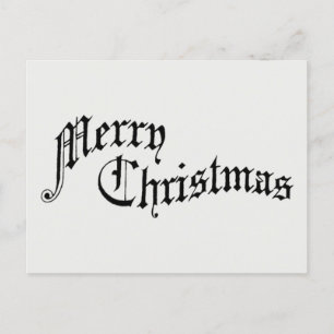 Frohe Weihnachten Vintage Alte Typografie