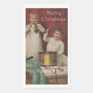 Frohe Weihnachten Vintage Art Serviette