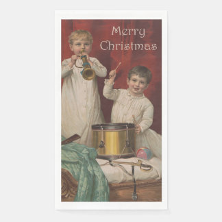 Frohe Weihnachten Vintage Art Serviette
