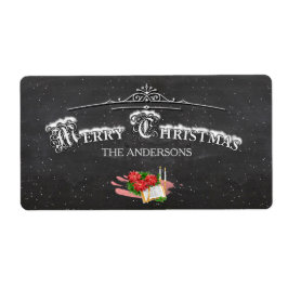 Frohe Weihnachten Vintage Chalkboard
