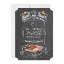 Frohe Weihnachten Vintage Chalkboard
