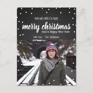 Frohe Weihnachten Vintage Chalkboard   Foto