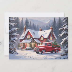 Frohe Weihnachten Vintage Cottage
