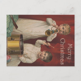 Frohe Weihnachten Vintage Kunst Postkarte