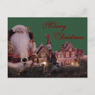 Frohe Weihnachten Vintage Santa Village