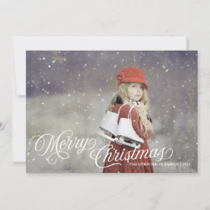 Frohe Weihnachten Vintage Schrift