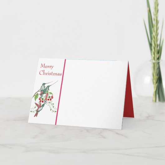 Frohe Weihnachten Vintage Vögel Ihr Foto (Vorderseite)