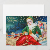 Frohe Weihnachten Vintage Weihnachtskinder (Vorne/Hinten)