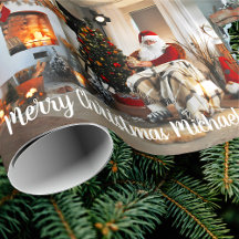 Frohe Weihnachten Vintage Weihnachtsmann Benutzern