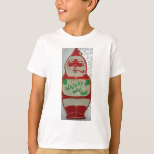 Frohe Weihnachten Vintage Weihnachtsmann T-Shirt