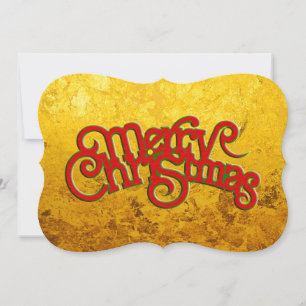 FROHE WEIHNACHTEN - vintage Xmas Textdesign