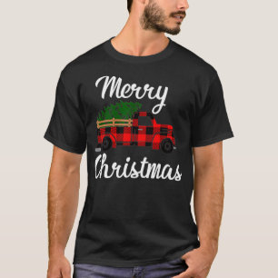 Frohe Weihnachten Vintagen Farm Truck T-Shirt
