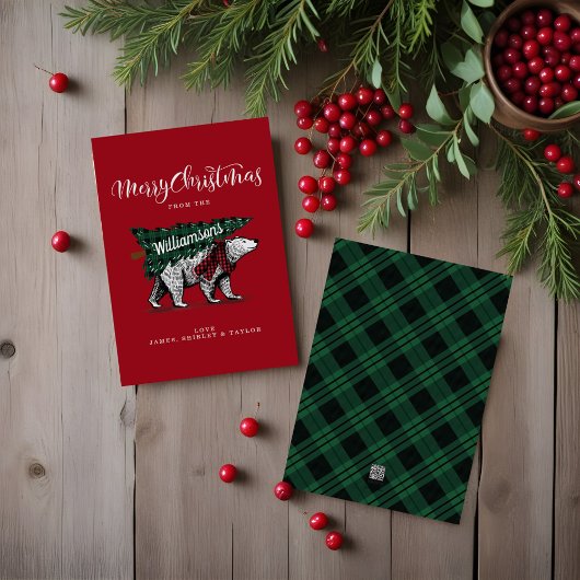 Frohe Weihnachten Vintager Eisbär Lieferung